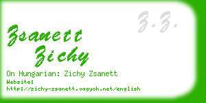 zsanett zichy business card